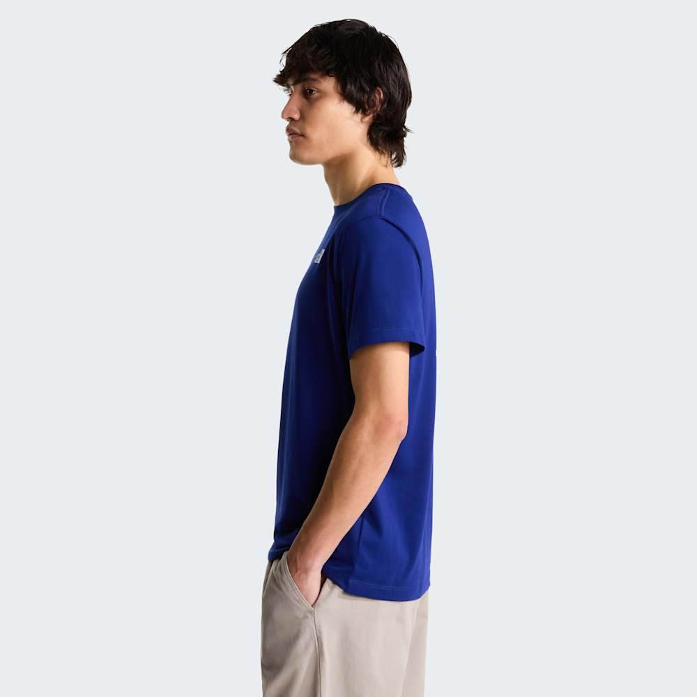 The North Face M Evolution Box Nse Regular Short Sleeve Bold Blue ALT3