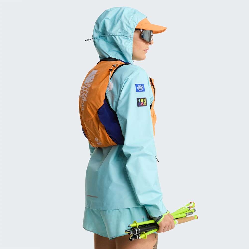 The North Face Summit Run Vest 10 Papaya/Bold Blue ALT12