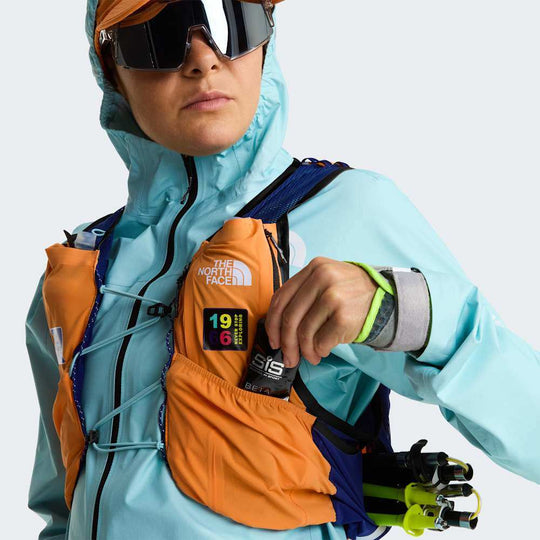 The North Face Summit Run Vest 10 Papaya/Bold Blue ALT16