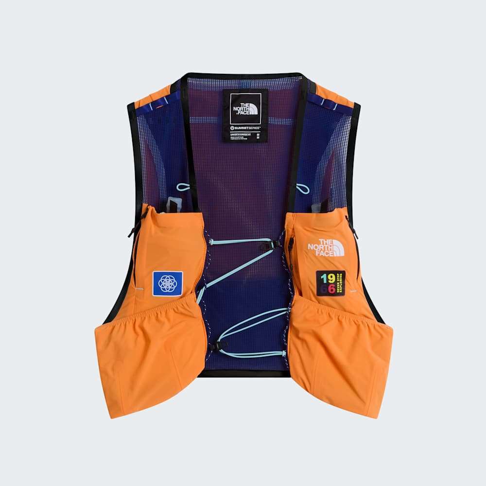 The North Face Summit Run Vest 10 Papaya/Bold Blue ALT30