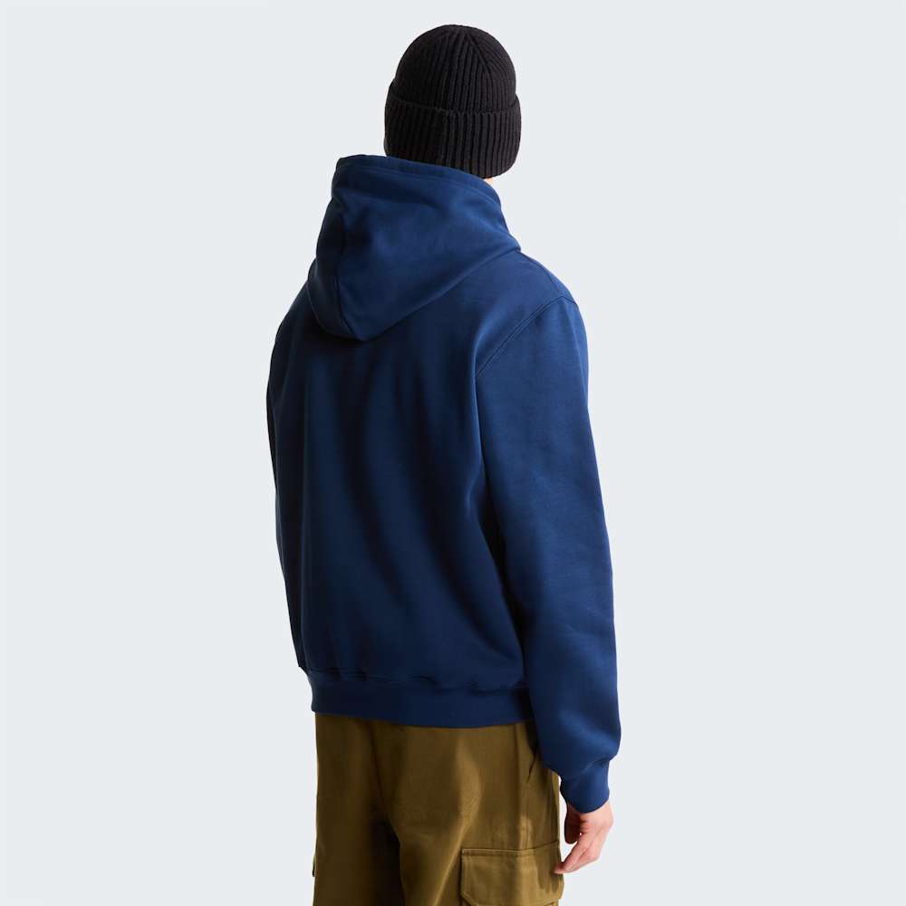 The North Face M Tnf Essential Drew Peak Regular Hoodie Summit Navy ALT3