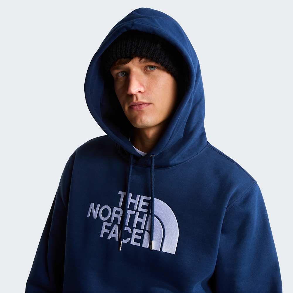 The North Face M Tnf Essential Drew Peak Regular Hoodie Summit Navy ALT4