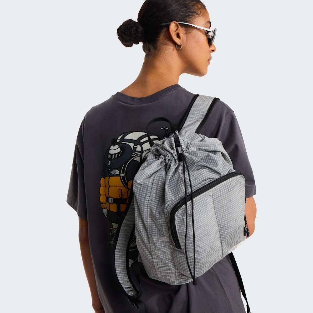 The North Face U Gear Up Get Out Rlx Ss Tee-Graphic Anthracite Grey ALT18