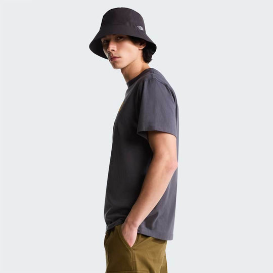 The North Face U Gear Up Get Out Rlx Ss Tee-Graphic Anthracite Grey ALT3