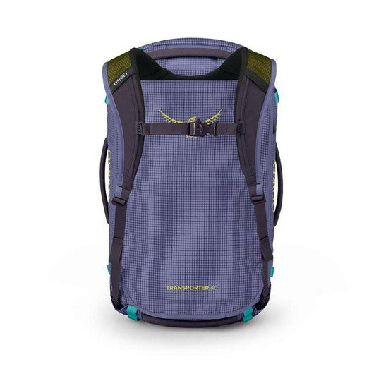 Transporter 40 durable weather-resistant duffel bag with multiple compartments and carry handles