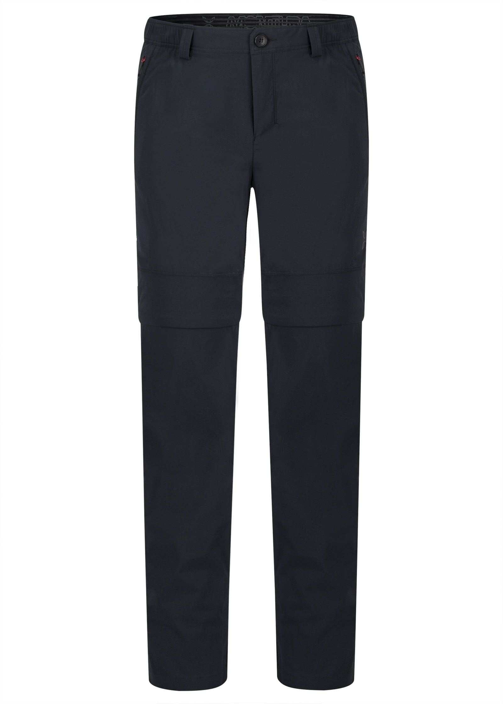 Men's Travel Geo Zip Off Pants lightweight nylon quick-dry with zip pockets and detachable legs for outdoor activities