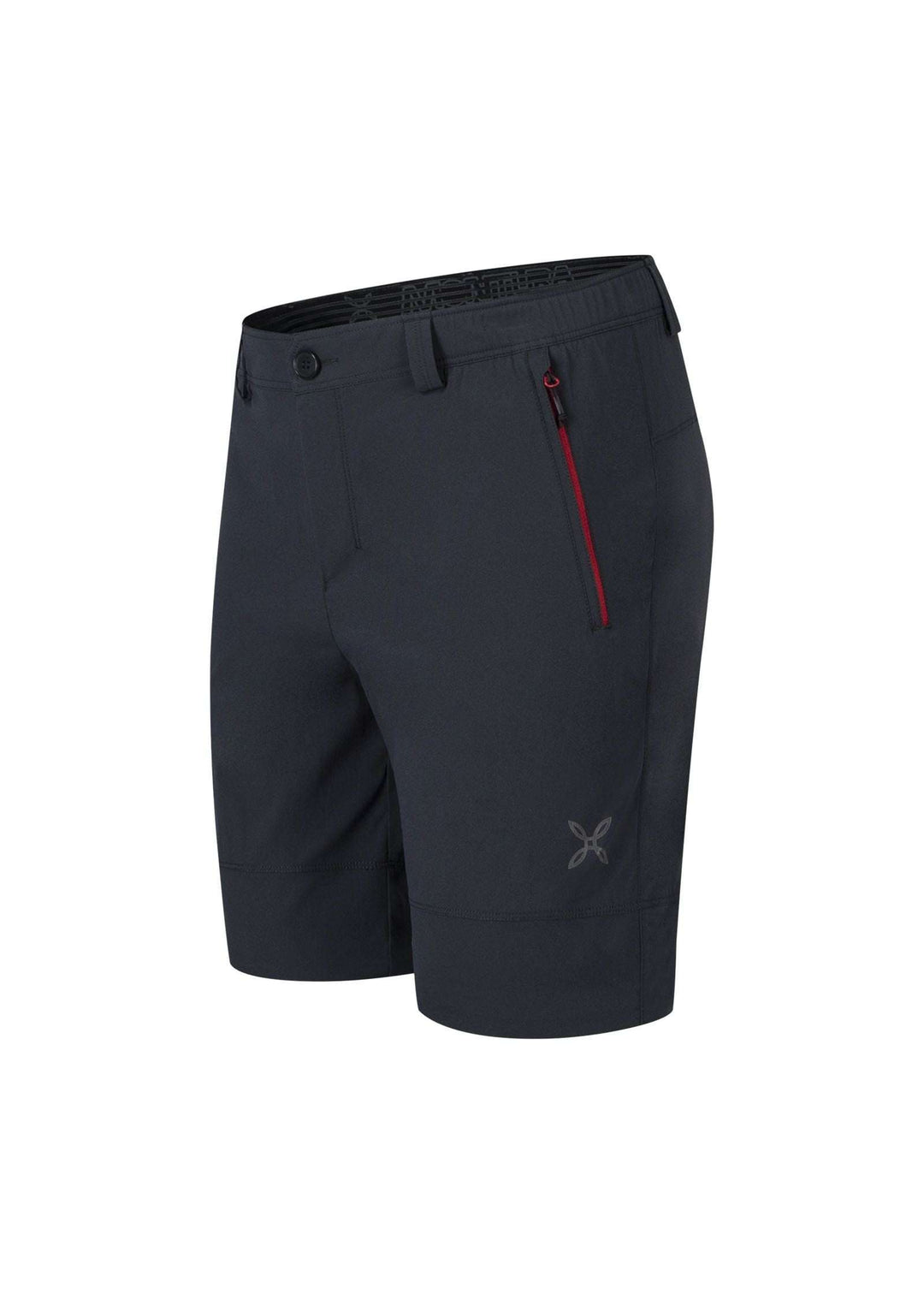 Travel Geo Zip Off Pants - Antracite/Rosso - Blogside