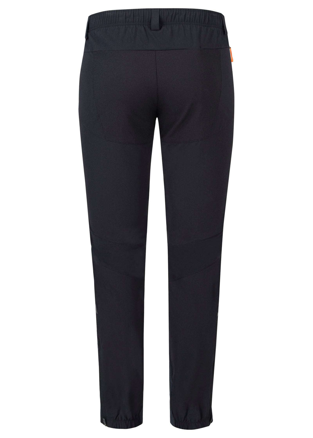 Black Vertigo Light 2 Pants in durable nylon stretch fabric, ideal for outdoor activities.