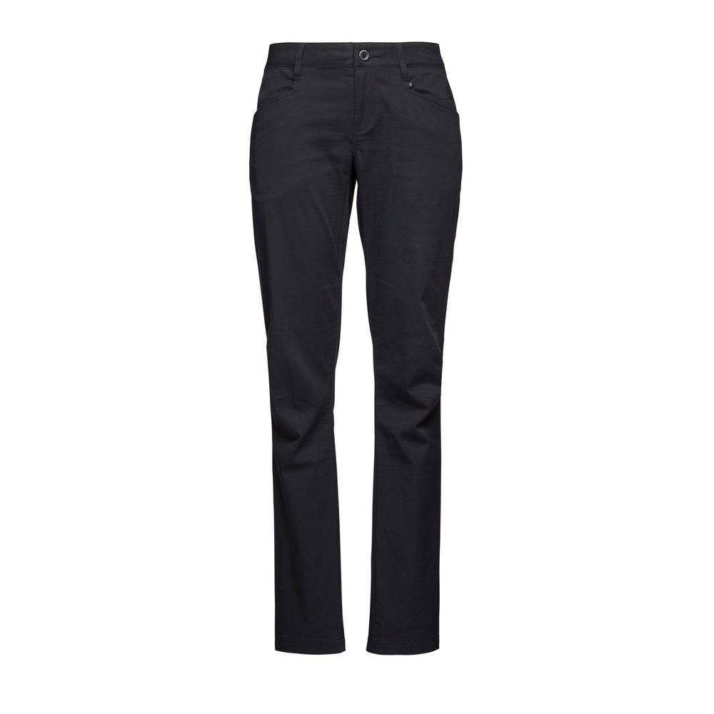 W Notion SL pantaloni da donna in cotone elasticizzato con gamba dritta e tasche funzionali