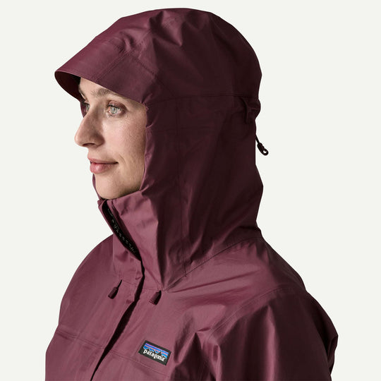 Patagonia Women's Torrentshell 3L Rain Jacket - Berry Fig - foto 6