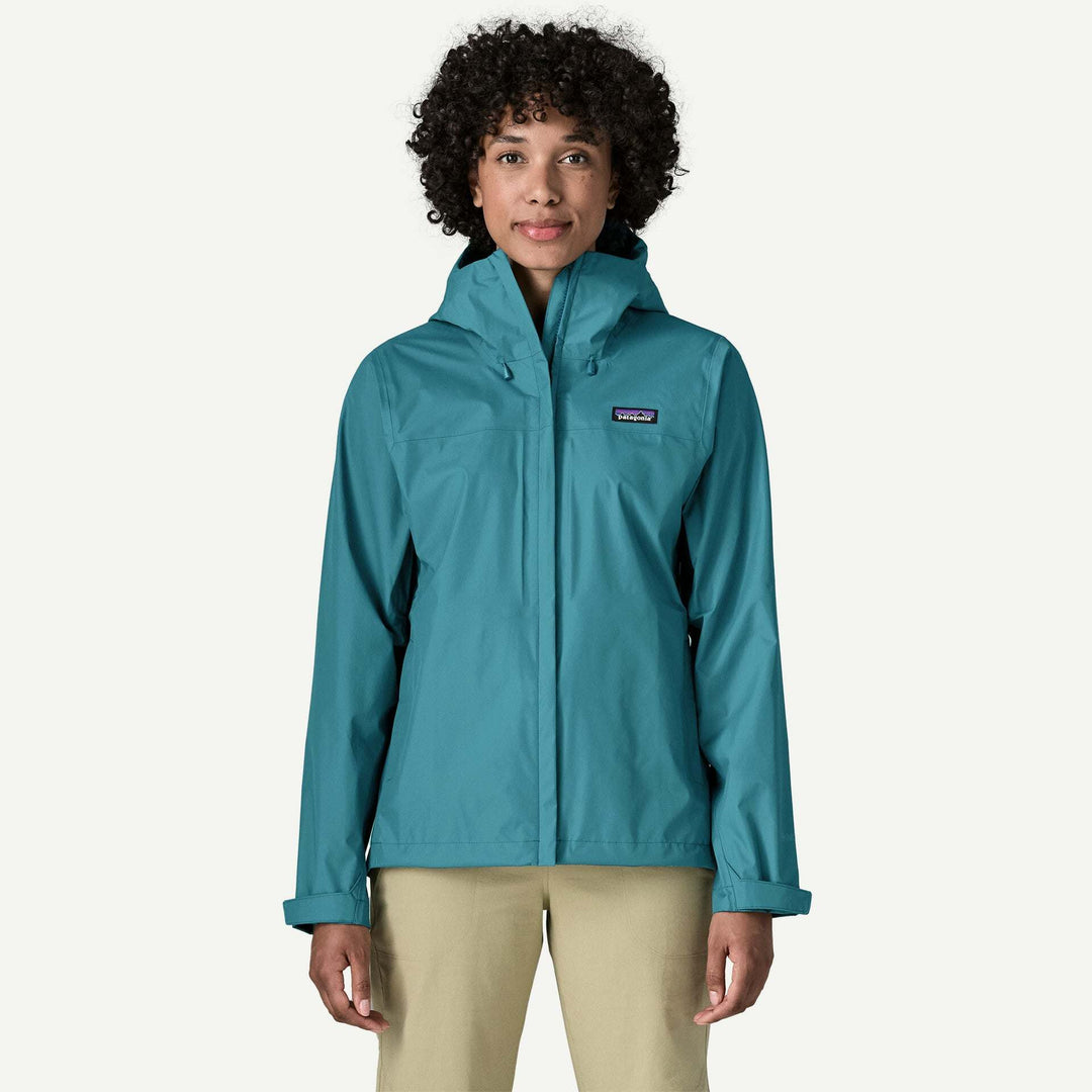 Patagonia Women's Torrentshell 3L Rain Jacket - Glacial Blue - foto 2