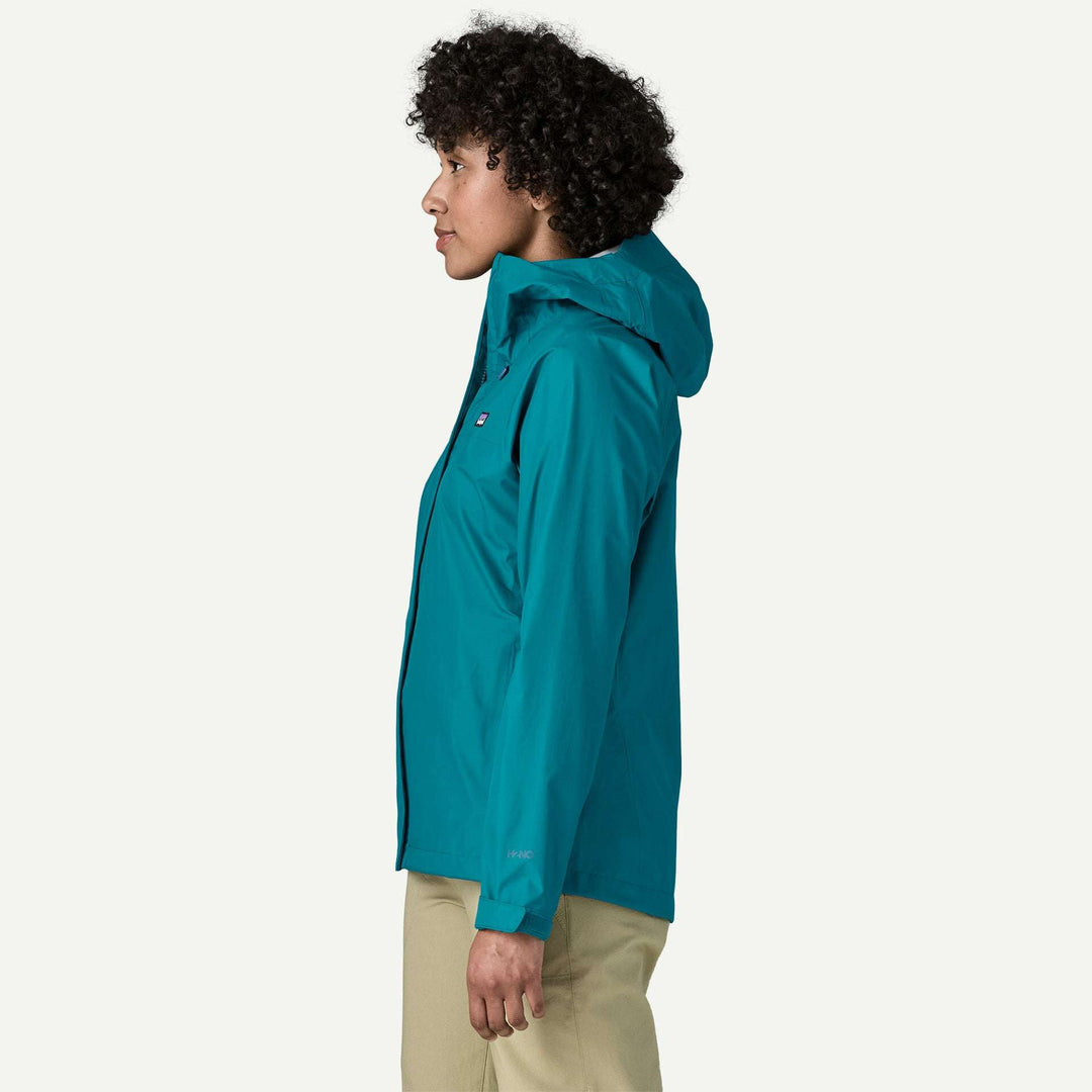 Patagonia Women's Torrentshell 3L Rain Jacket - Glacial Blue - foto 4