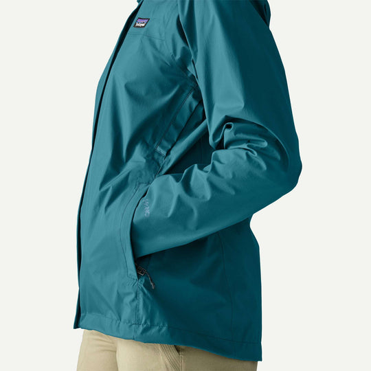 Patagonia Women's Torrentshell 3L Rain Jacket - Glacial Blue - foto 5