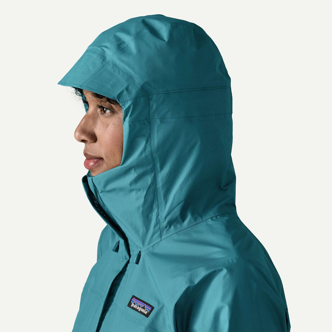 Patagonia Women's Torrentshell 3L Rain Jacket - Glacial Blue - foto 6