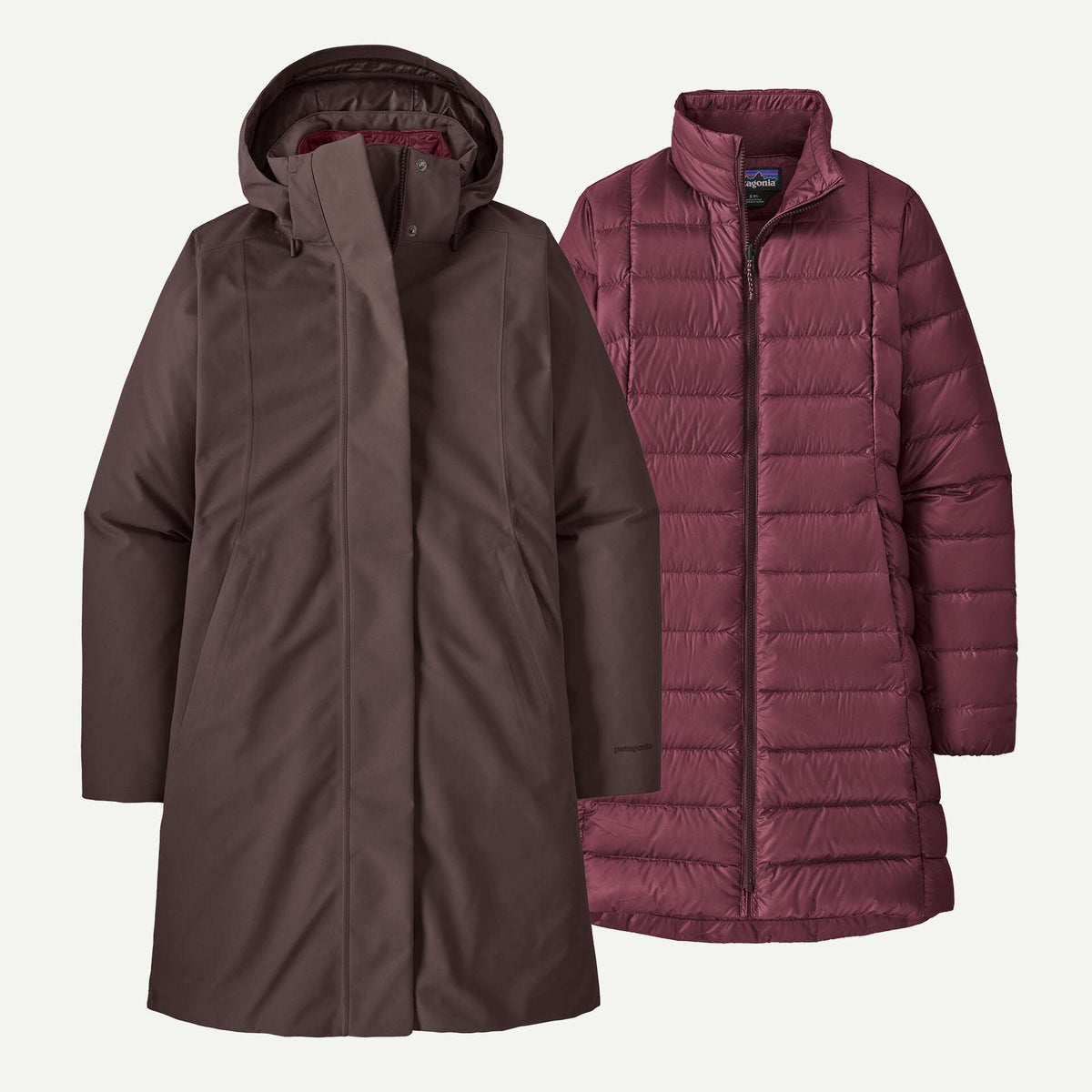 Patagonia Women's Tres 3-in-1 Parka - Den Brown - foto 1