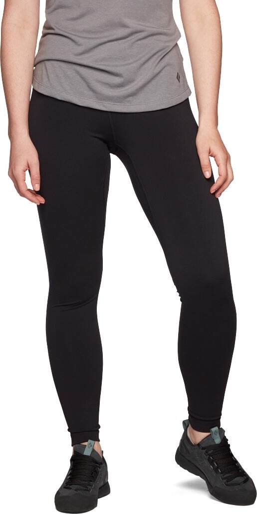 Lightweight black Sessions Tights for all-mountain activities.
