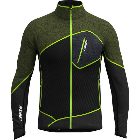 Crazy Pull Flame uomo Forest-Black - vista frontale