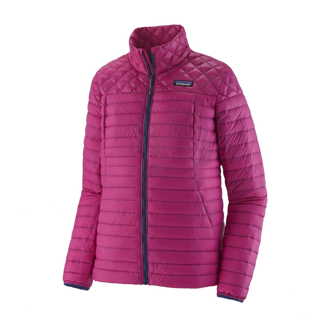 W's Alplight Down Jacket, pink, lightweight, compressible, 800-fill-power down, recycled nylon, Fair Trade Certified.