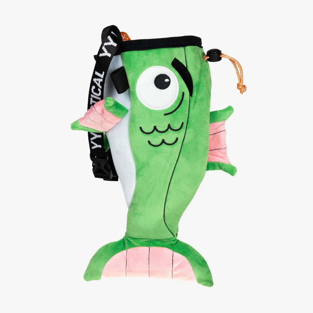 Y&amp;Y Vertical Chalk Bag - Fish, sacchetto portamagnesite a forma di pesce