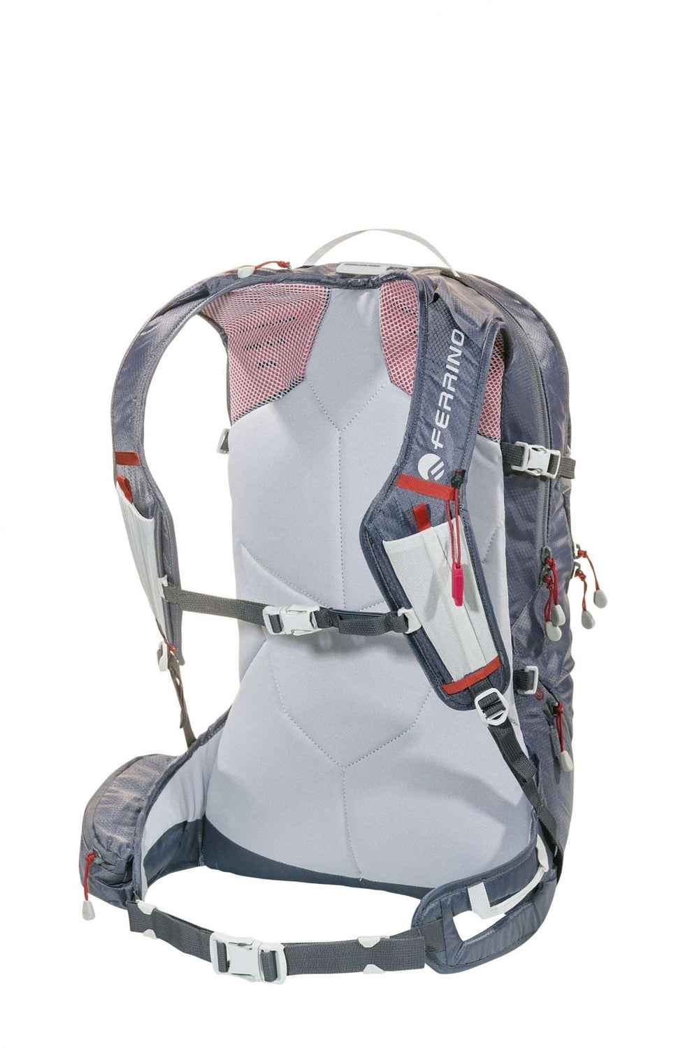 Zaino Rutor 25 backpack designed for ski mountaineering, featuring ergonomic padding, front pocket, and ski carrying system.