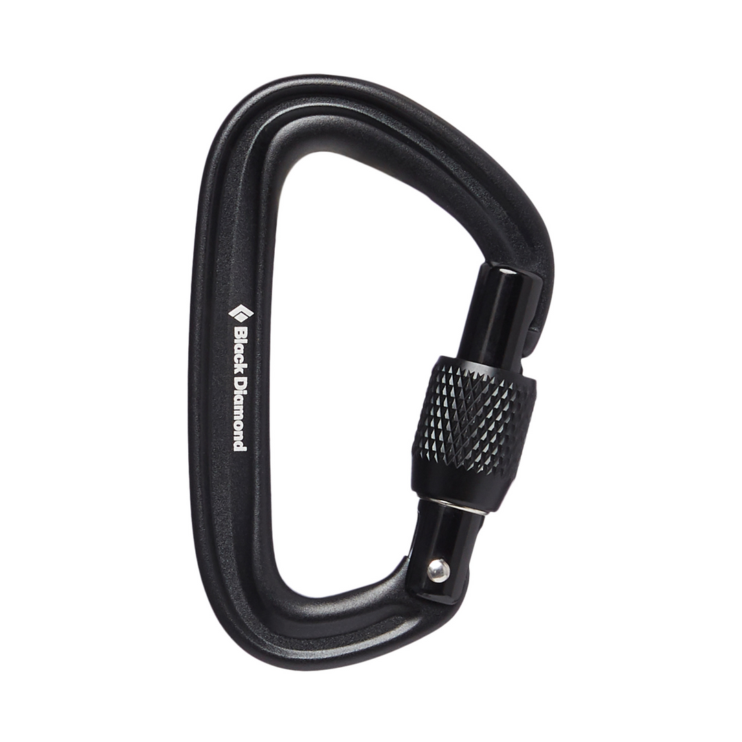 Liteforge Screwgate Carabiner, Black - Bshop