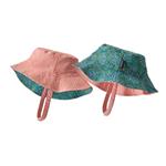Baby Sun Bucket Hat, Tencel Bloom: Joya Blue | Size 24M