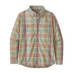 W's L/S Sun Stretch Shirt, Cotton Seed: Gypsum Green | Size Small