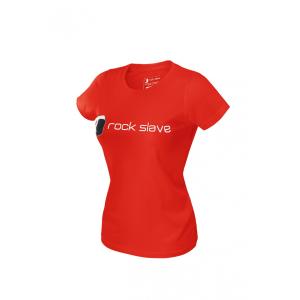 Basic T-Shirt Woman, Coral Red