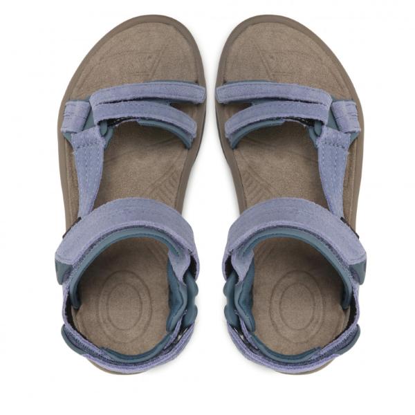 Teva Women's Terra Fi Lite Suede Purple Impression Hiking Sandals 1124035