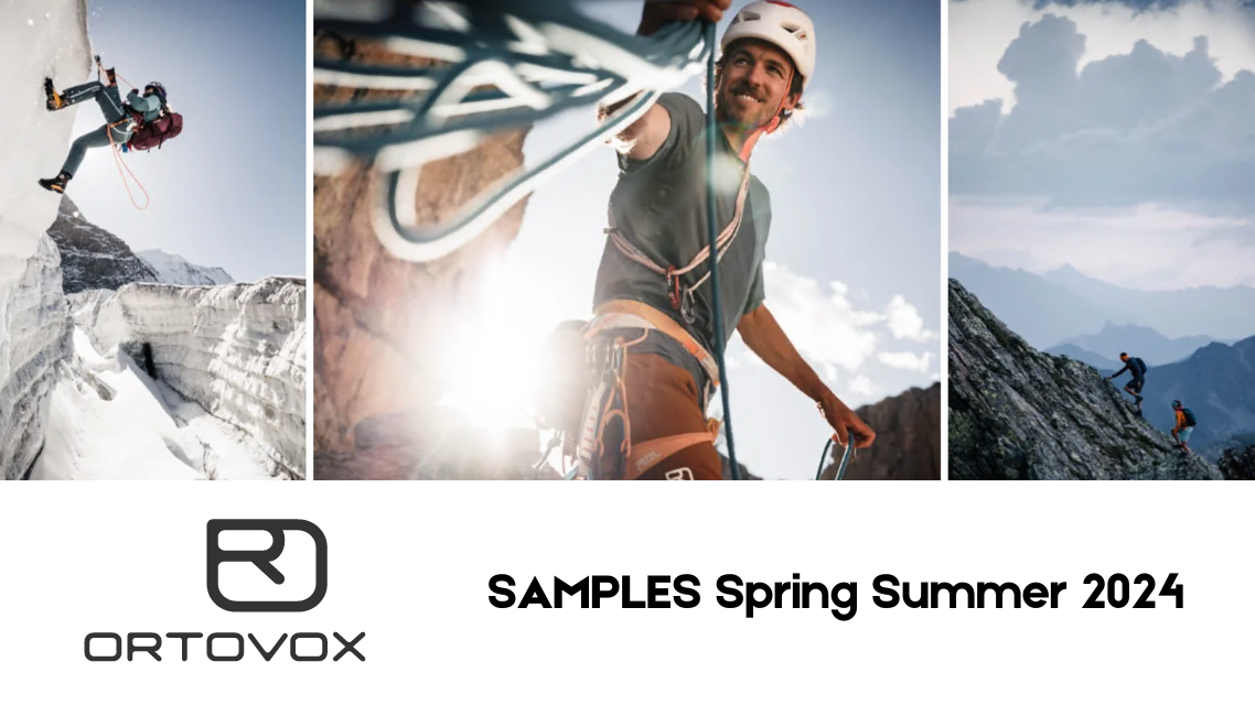 Ortovox Samples Spring 2024 | 25% zaini | 35% abbigliamento